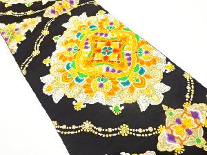 アンティーク　華紋織り出し袋帯（着用可）